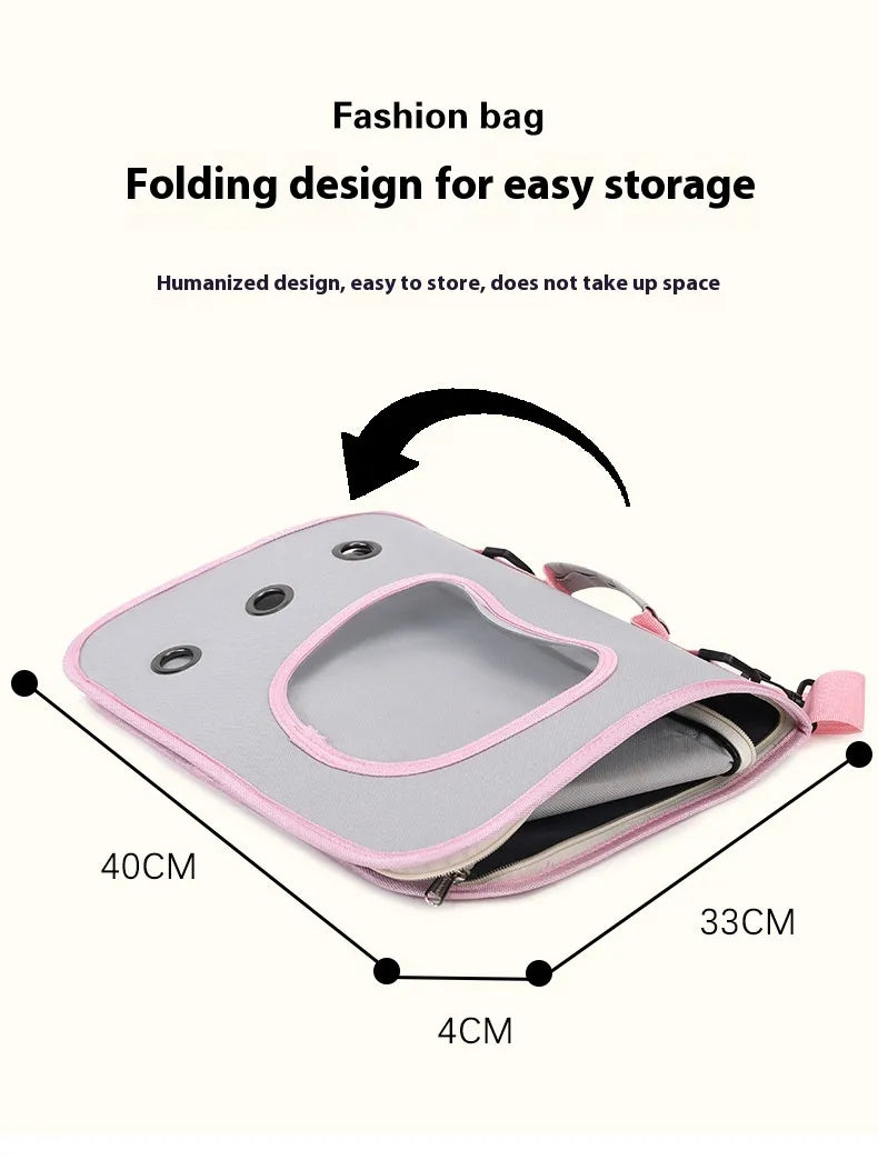 Pet Crossbody Carrier Bag